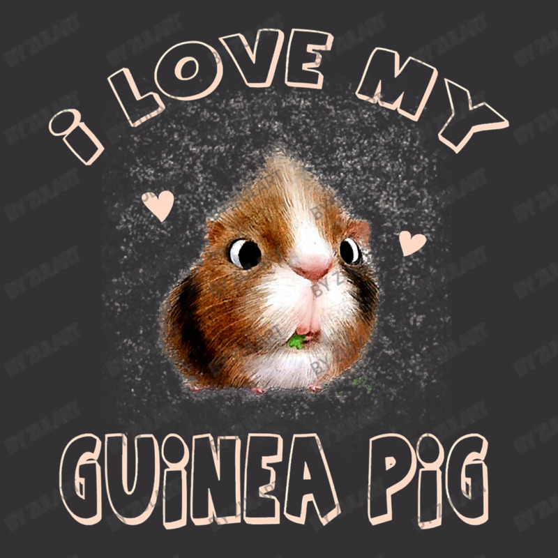 I Love My Guinea Pig Pork Vintage Short | Artistshot