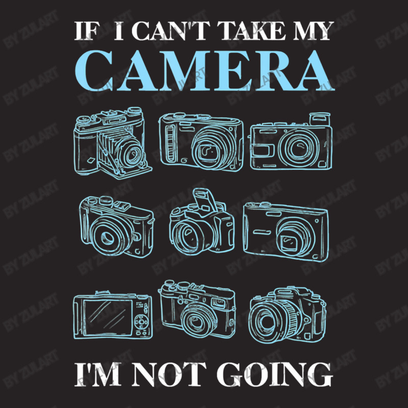 If I Cant Take My Camera Photography Vintage Cap by ZulArt | Artistshot