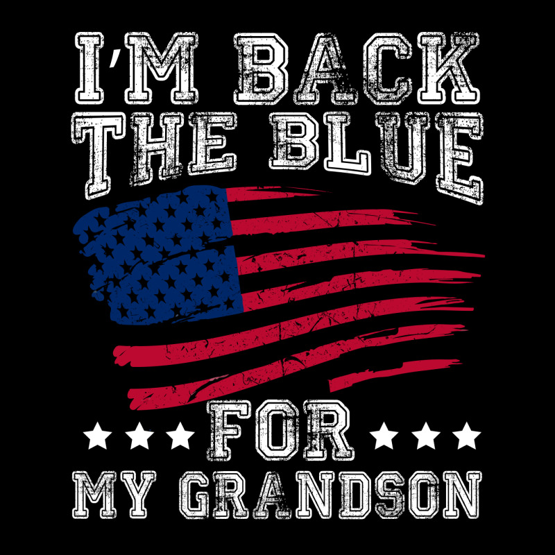 I'm Back The Blue For My Grandson Lightweight Hoodie | Artistshot