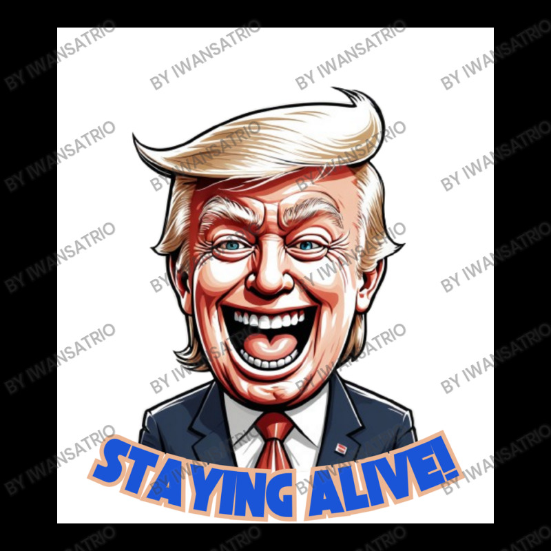 Trump Staying Alive! V-neck Tee | Artistshot