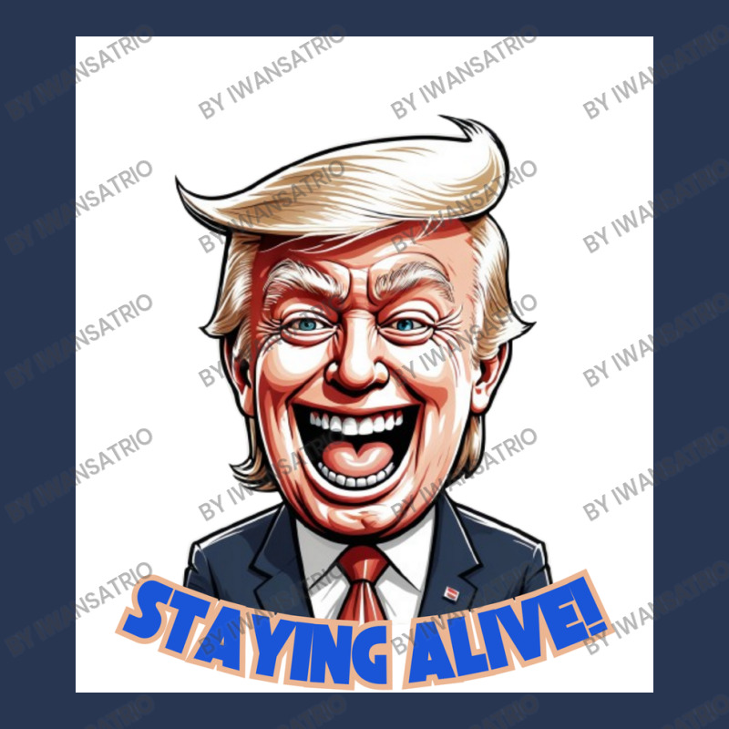 Trump Staying Alive! Men Denim Jacket | Artistshot