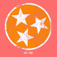 Tennessee Shirt State Flag Orange & White Vintage Est. 1796 Snapback Trucker Cap | Artistshot