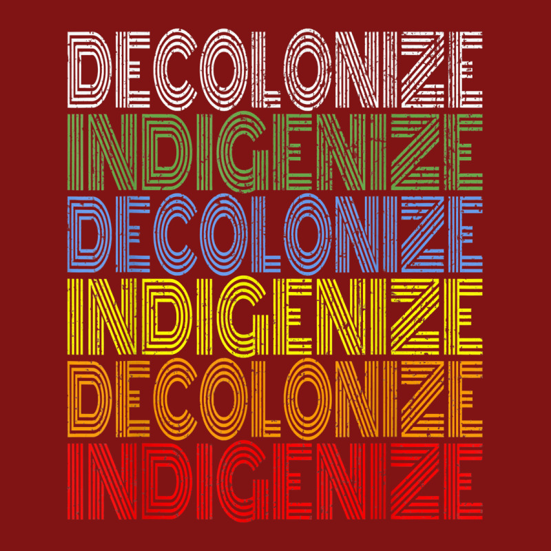 Decolonize Indigenize Shirt Native American Education Gift T Shirt Snapback Trucker Cap | Artistshot