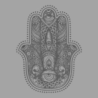 Hamsa Hand Oriental Ornament Art Islamic Symbol Yoga Gift T Shirt Foam Trucker Hat | Artistshot