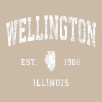 Wellington Illinois Il Vintage Athletic Sports Design Foam Trucker Hat | Artistshot