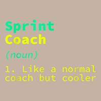 Sprint Coach Definition Funny Running Humor Track And Field Foam Trucker Hat | Artistshot