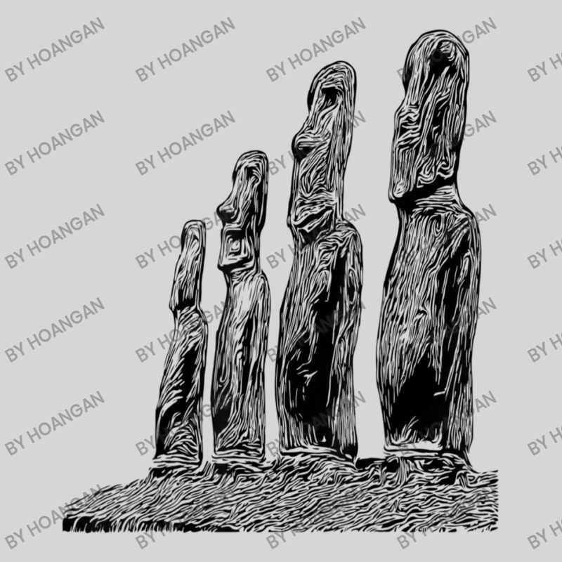 Easter Island Moai Statue Monolith World Mystery Adjustable Baseball Cap | Artistshot