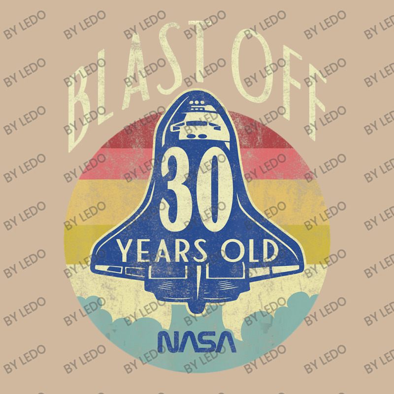 Space Shuttle Blast Off 30th Birthday Retro Portrait Adjustable Baseball Cap by ledo | Artistshot