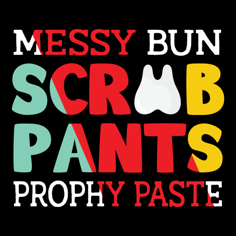 Messy Bun Scrub Pants Prophy Paste Men's 3/4 Sleeve Pajama Set | Artistshot