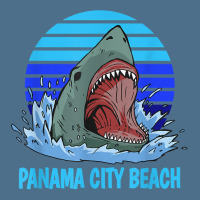 Panama City Beach Vacation Shark Theme Dyed Cap | Artistshot