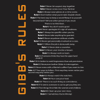 Gibbs's Rules T-shirt | Artistshot