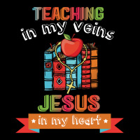 Teaching In My Veins Jesus In My Heart 01 Youth Sweatshirt | Artistshot