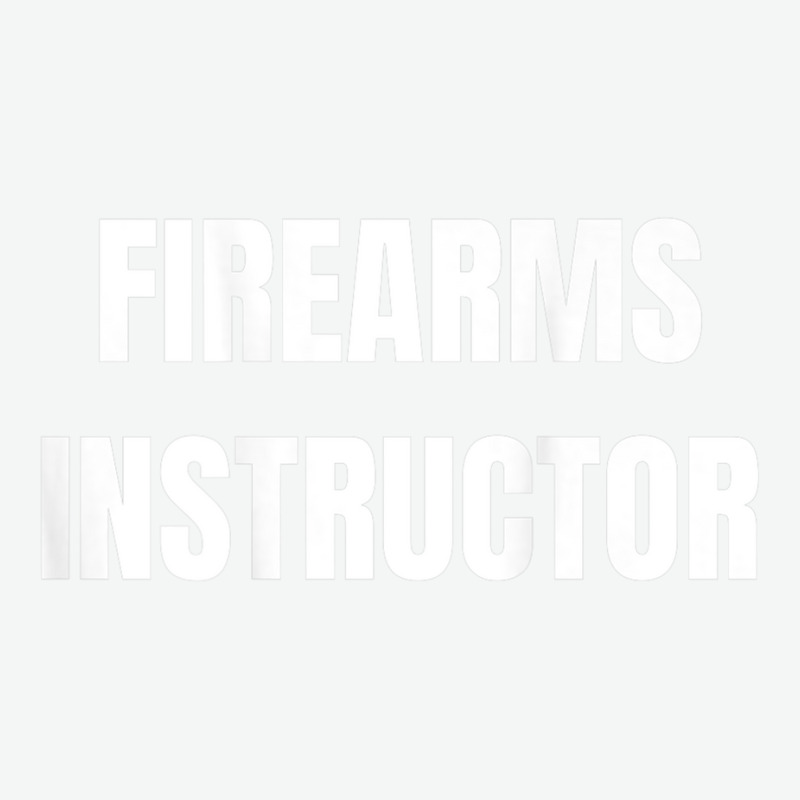 Firearms Instructor Shooting Range Gun Safety Officer Urban Heavy T-shirt | Artistshot