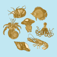 Golden Crustaceancore Urban Heavy T-shirt | Artistshot