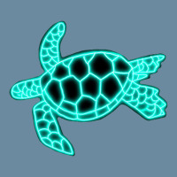 Neon Sea Turtle Urban Heavy T-shirt | Artistshot