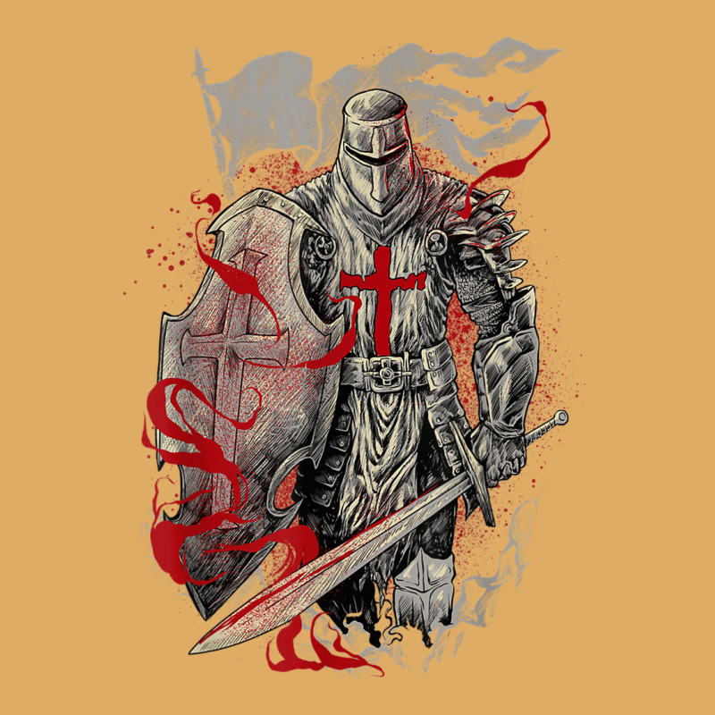 Medieval Crusader Knight Templar Urban Heavy T-shirt | Artistshot