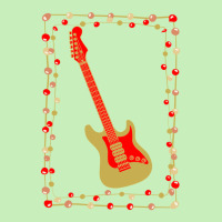 Christmas Electric Guitar Urban Heavy T-shirt | Artistshot