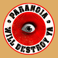 Paranoia Will Destroy Ya' Red Black Amp White Urban Heavy T-shirt | Artistshot