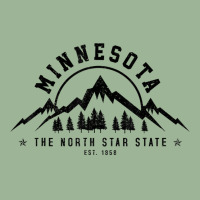 Minnesota North Star State Est. 1858 Vintage Mountains Gift Urban Pullover Hoodie | Artistshot