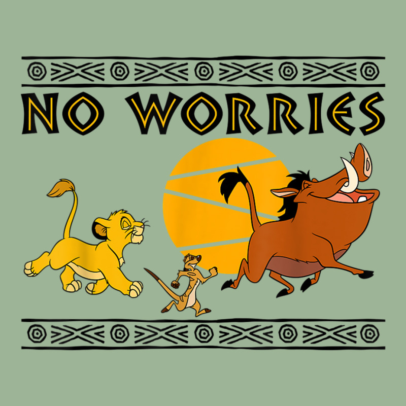 Funny Lion And King No Worries Urban Pullover Hoodie | Artistshot