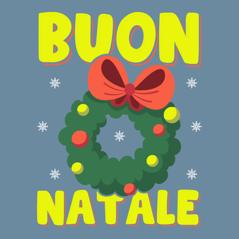 Buon Natale Italian Merry Christmas Wreath Merry Buon Natale Pullover Urban Pullover Hoodie by lissuttie | Artistshot