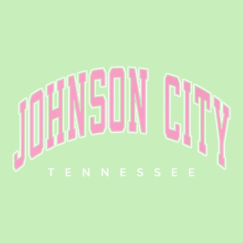 Johnson City Tennessee Tn Varsity Style Pink Text Premium T Shirt Urban Pullover Hoodie by cm-arts | Artistshot