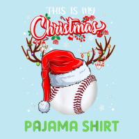 This Is My Christmas Pajama Shirt Baseball Gift Lover T Shirt Urban Pullover Hoodie | Artistshot