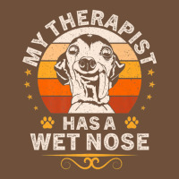 My Therapist Has A Wet Nose Italian Greyhound Dog Vintage Leatherette Tumbler | Artistshot