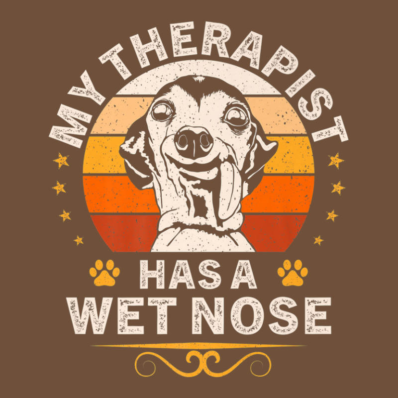 My Therapist Has A Wet Nose Italian Greyhound Dog Vintage Leatherette Tumbler by PecorelliMatalyn1992 | Artistshot