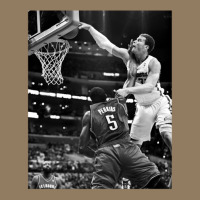 Blake Griffin Over Kendrick Perkins Leatherette Tumbler | Artistshot