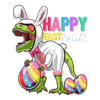 Happy Eastrawr T Rex Dinosaur Easter Bunny Egg Costume Kids Bomber Jacket | Artistshot