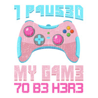 I Paused My Game To Be Here Pink Gamer Girl Leet Bomber Jacket | Artistshot