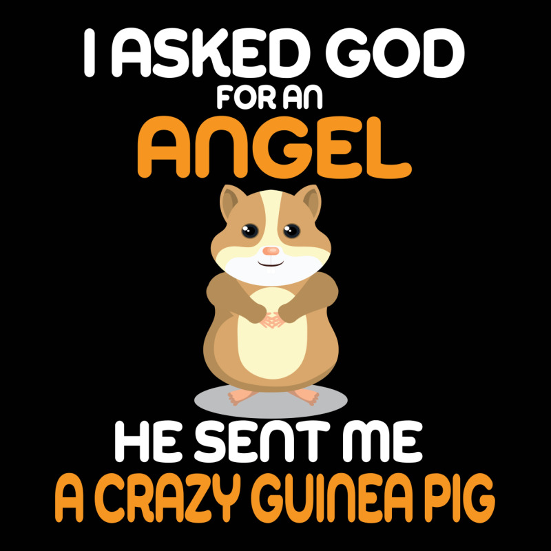 I Asked God  For An Angel He Sent Me A Crazy   Guinea Pig Toddler 3/4 Sleeve Tee | Artistshot