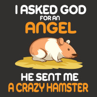 I Asked God  For An Angel He Sent Me A Crazy  Hamster Champion Hoodie | Artistshot