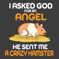 I Asked God  For An Angel He Sent Me A Crazy  Hamster Men's Polo Shirt | Artistshot