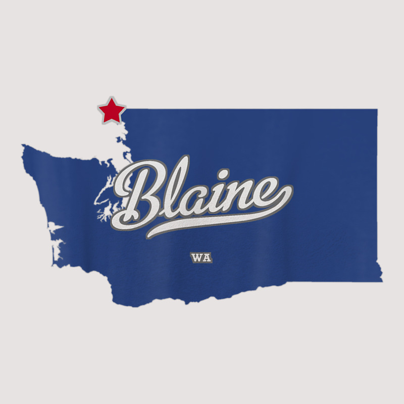 Blaine Washington Wa Map Beanie | Artistshot