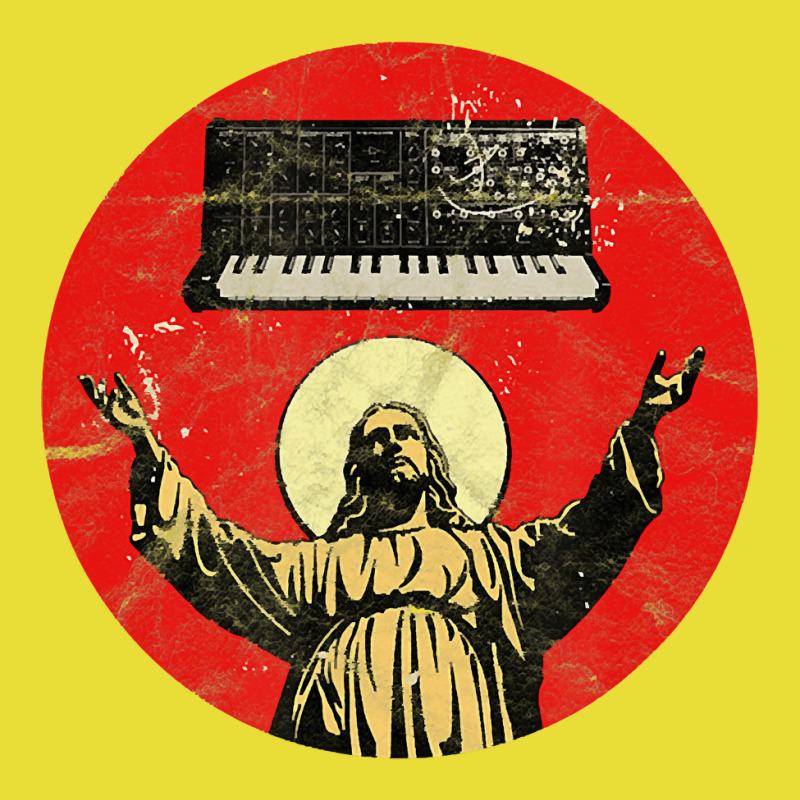 Synthesizer Jesus Analog, Synthesizer Jesus Analog Art, Synthesizer Je Beanie | Artistshot