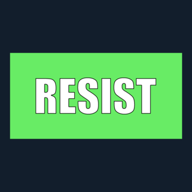 Resist Protest Products (green) Beanie | Artistshot