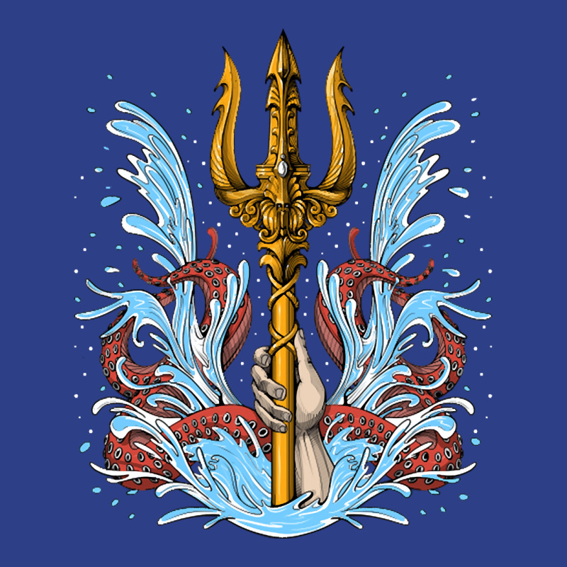 Poseidon Trident, Poseidon Trident Painting, Poseidon Trident Vintage, Beanie | Artistshot