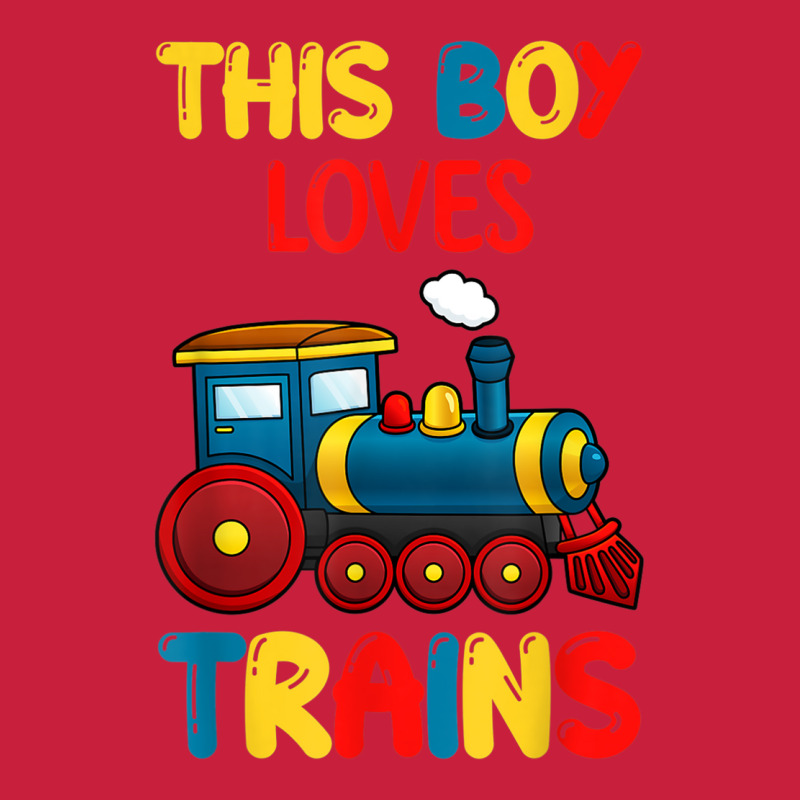 This Boy Loves Trains Locomotives And Wagon! Kid Boys Train T Shirt Beanie by cm-arts | Artistshot