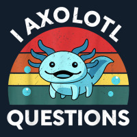 Retro Anime Shirt I Axolotl Questions Amine Lovers Gift T Shirt Beanie | Artistshot