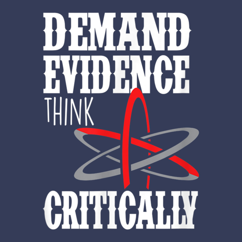 Demand Evidence Think Critically T Shirt Visor hat by cm-arts | Artistshot