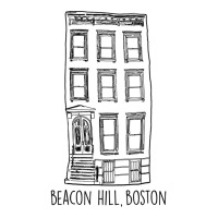 Beacon Hill Boston Brownstone Neighborhood Design T Shirt Visor Hat | Artistshot