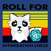 Roll For Intimidation Check Visor Hat | Artistshot