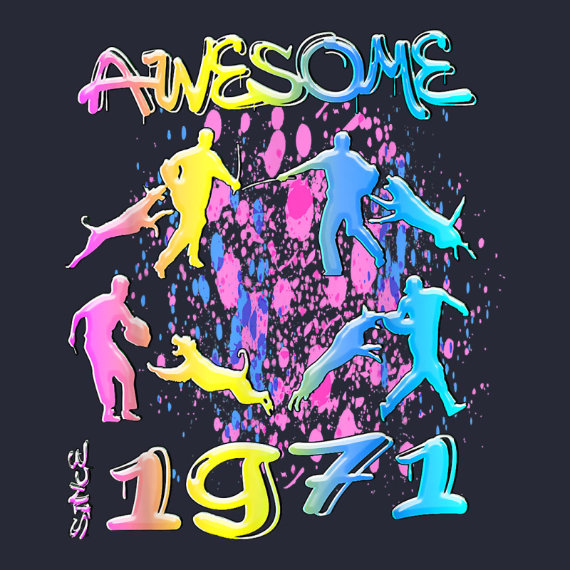 Awesome Since 1971. Agility Dog Training Graffiti Design T Shirt Pom Pom Beanie by sowleomballoucgp | Artistshot