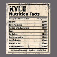 Kyle Nutrition Facts Funny Name Humor Nickname Sarcasm T Shirt Mesh Back Trucker Hat | Artistshot