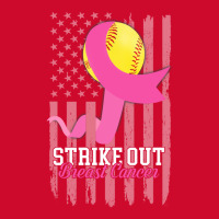 Breast Cancer Softball Strike Out Flag Cancer Survivor Awareness Retro Trucker Cap | Artistshot