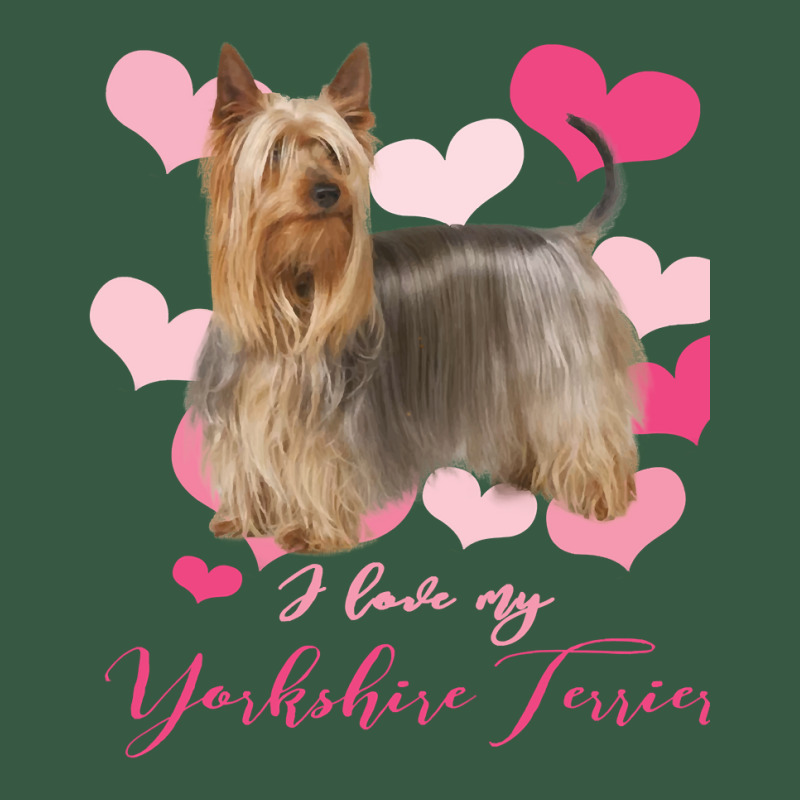 Dog I Love My Yorkshire Terrier Especially For Yorkie Dog Lovers Puppy Retro Trucker Cap by circularflap | Artistshot