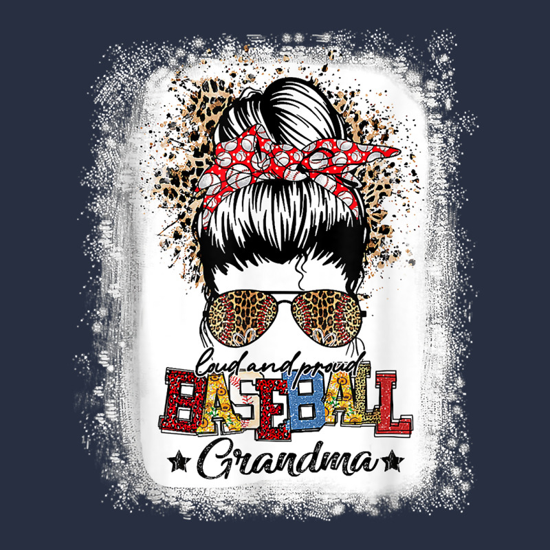 Loud Proud Baseball Grandma Life Messy Bun Leopard Game Day T Shirt Retro Trucker Cap | Artistshot