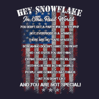 Hey Snowflake In The Real World And You Are Not Special! T Shirt Seamless Cap | Artistshot